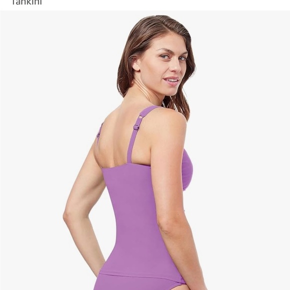 NWT Profile by Gottex Women's Standard Tutti Frutti D-Cup Twist Tankini Top 34D - Picture 3 of 10